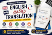 translate websites, blogs, and articles professionally