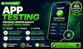 provide reliable mobile app testing with 20 active tester