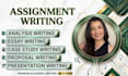write assignment work, project work for college and universities