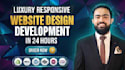 build luxury website design and website development