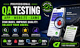 do qa testing app testing website testing game and user testing with 12 tester