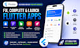 fix flutter app firebase api bugs flutterflow flutter project