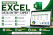 do microsoft excel data entry, cleaning and spreadsheets