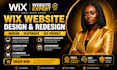 wix construction website, wix contractor website, building company website