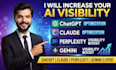 increase your ai visibility in chatgpt claude perplexity and gemini