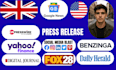 write and distribute UK press release submit UK press release UK PR distribution