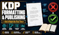 publish book on amazon KDP, book formatting, amazon KDP book publishing
