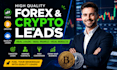 provide you unlimited crypto leads