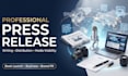 write and distribute press release, book launch PR, press release distribution