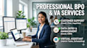 provide professional bpo virtual assistant and data ennty