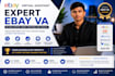be your ebay VA for listing, order processing, and support