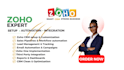 be your zoho one, CRM expert