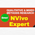 do interview analysis and survey analysis with nvivo and maxqda