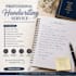 write anything in beautiful handwriting