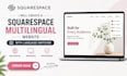 design squarespace multilingual website with language switcher translation