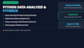 do python data analysis data cleaning and pytorch