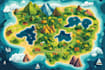 draw vector map and illustration