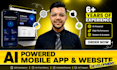 build ai powered websites, mobile apps and ai agents