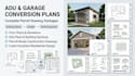 prepare complete adu and garage conversion permit drawing packages