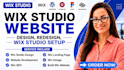 design wix studio website redesign wix studio website wix studio landing page