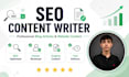 write SEO blog articles and website content