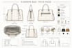 desing handbag, backpack,tote bag luggage tech pack for manufacturing