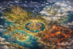 design unique vector map, city map or event map illustration