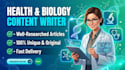 write high quality biology articles