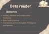 do services of beta reading
