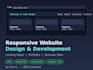 design and build a responsive single page website