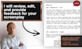 review, edit and provide feedback on your screenplay