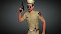 create3d game character animation and glb files rigging,in unity, unreal engine