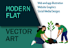 design modern flat vector illustrations