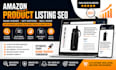 do complete amazon listing optimization with keyword research