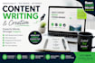 write write website content