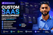 develop a custom saas web application