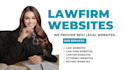 design custom built law firm website with lead generating features