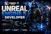 develop unreal engine 5 gameplay systems, combat system, ai and niagara vfx