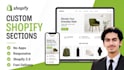 create custom shopify liquid sections and blocks without any app