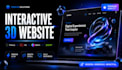interactive 3d website 3d spline threejs webgl parallax scrolling animation gasp