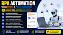 develop rpa automation using uipath and power automate