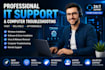 provide professional IT support and computer troubleshooting
