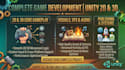 develop a complete high quality 3d or 2d game in unity