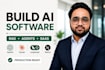 develop ai website, ai web app, ai saas, ai chatbot and ai software