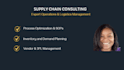 provide expert supply chain consulting