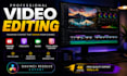 professionally edit social media videos
