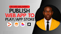 convert lovable base44 replit app to android ios using capacitor publish it