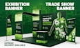 design trade show booth graphics, backdrops, banners