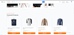 a modern full stack ecommerce website using react and nodejs