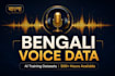 sell ready made bengali voice and speech datasets